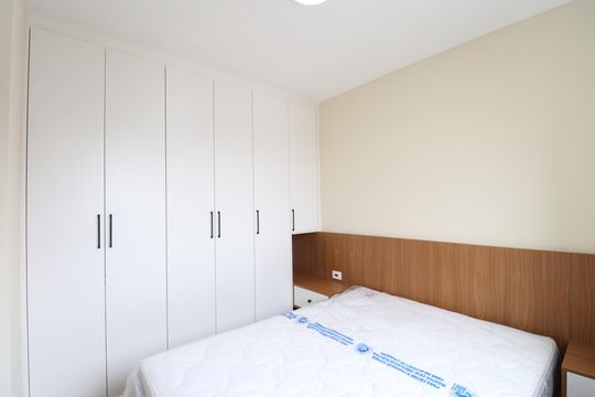 Quarto 2 de apartamento para alugar com 2 quartos, 39m² em Boaçava, São Paulo