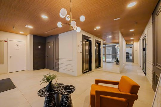 Hall social de apartamento para alugar com 1 quarto, 30m² em Jardim Paulista, São Paulo