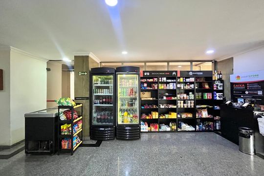 Área Comum - Mercado de apartamento para alugar com 2 quartos, 62m² em Centro, Campinas