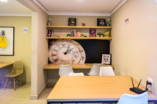 Sala de Reunião de apartamento à venda com 2 quartos, 33m² em Jardim Celeste, São Paulo