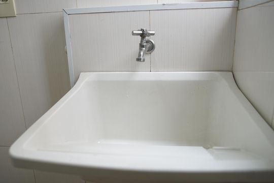 Detalhe da area de serviço de apartamento para alugar com 2 quartos, 45m² em Jardim Albertina, Guarulhos