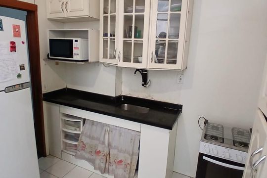 Cozinha de apartamento para alugar com 3 quartos, 83m² em Botafogo, Rio de Janeiro