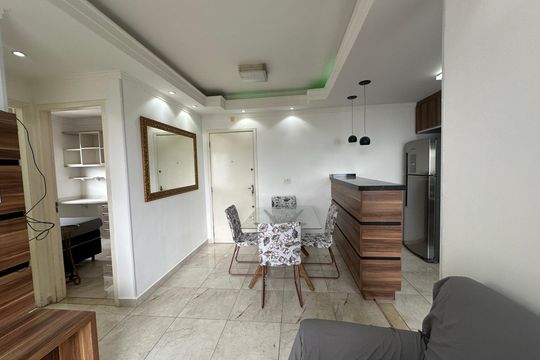 Sala de apartamento para alugar com 2 quartos, 55m² em Parque Viana, Barueri