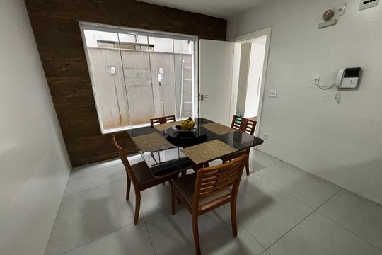 Cozinha de casa de condomínio à venda com 5 quartos, 350m² em Vargem Grande, Rio de Janeiro