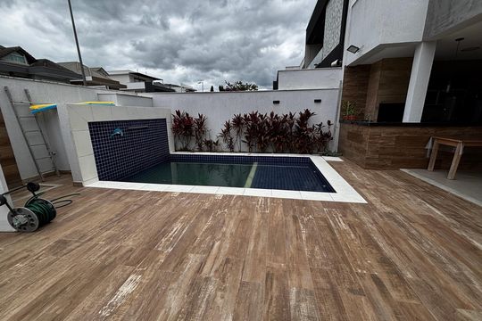 Área externa de casa de condomínio à venda com 5 quartos, 350m² em Vargem Grande, Rio de Janeiro