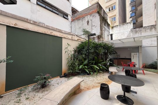 Área comum de apartamento para alugar com 2 quartos, 39m² em Vila Buarque, São Paulo
