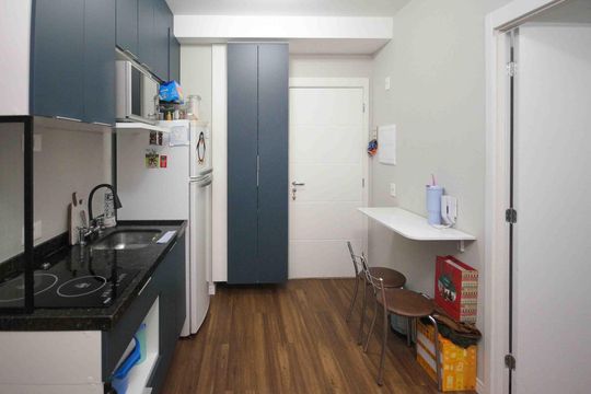 Sala de apartamento à venda com 1 quarto, 30m² em Vila Independência, São Paulo