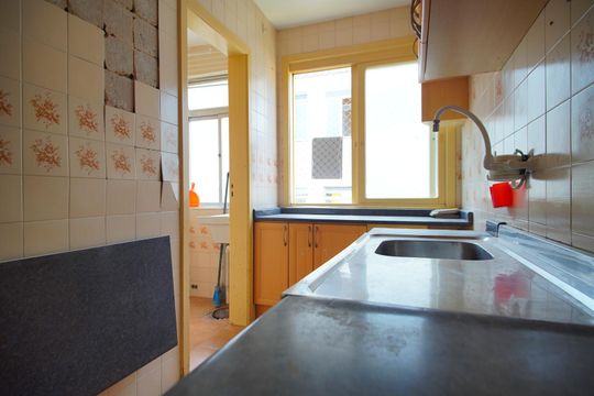 Cozinha de apartamento à venda com 1 quarto, 43m² em Bom Jesus, Porto Alegre