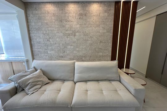 Sala de apartamento à venda com 2 quartos, 48m² em Bethaville I, Barueri