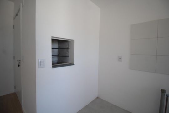 Cozinha de apartamento à venda com 2 quartos, 44m² em Morro Santana, Porto Alegre