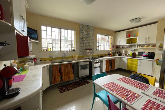 Cozinha de casa de condomínio para alugar com 4 quartos, 581m² em Chácara Represinha, Cotia