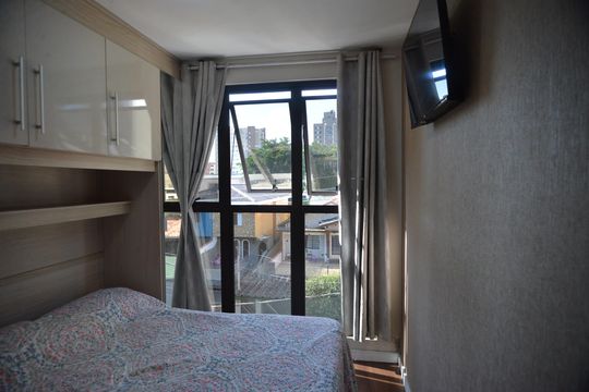 Apartamento à venda com 2 quartos, 41m² em Vila Valparaíso, Santo André