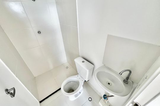 Banheiro de apartamento à venda com 1 quarto, 17m² em Casa Verde Alta, São Paulo
