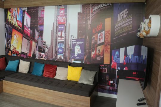 Área comum de apartamento à venda com 3 quartos, 107m² em Santo Antônio, São Caetano do Sul