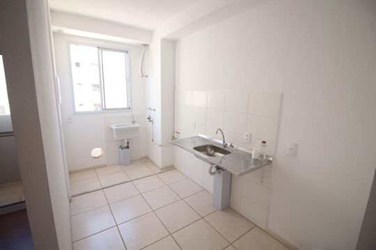 Cozinha e Área de Serviço de apartamento à venda com 3 quartos, 76m² em Jk, Contagem
