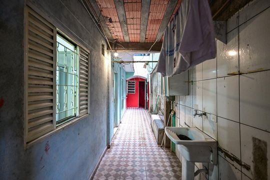 Área de Serviço  de casa para alugar com 2 quartos, 45m² em Jardim Umarizal, São Paulo