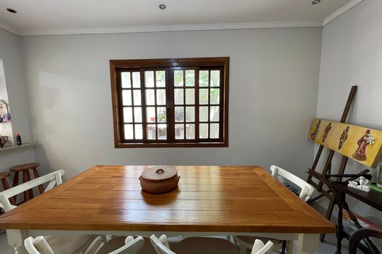 Sala de Jantar de casa à venda com 3 quartos, 200m² em Adalgisa, São Paulo