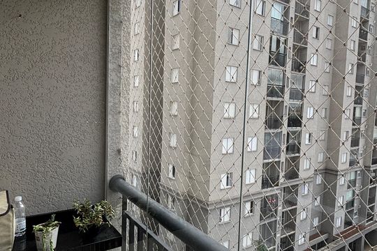 Sala - Sala de Jantar Varanda de apartamento à venda com 3 quartos, 67m² em Vila Metalúrgica, Santo André