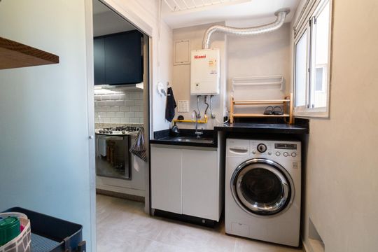 Área de Serviço de apartamento à venda com 3 quartos, 234m² em Butantã, São Paulo