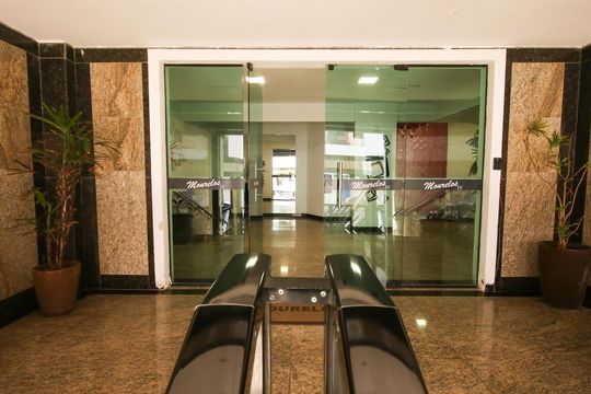 Área comum de apartamento para alugar com 1 quarto, 114m² em Vila Caiçara, Praia Grande
