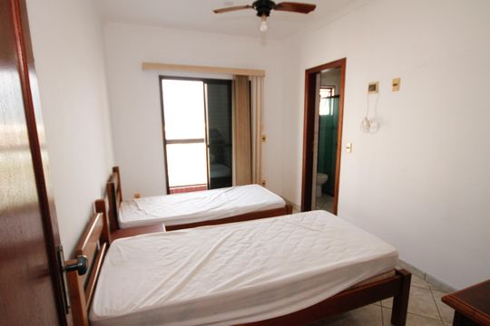 Suíte 1 de apartamento para alugar com 1 quarto, 114m² em Vila Caiçara, Praia Grande