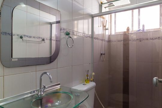 Banheiro de apartamento à venda com 2 quartos, 60m² em Alto da Mooca, São Paulo