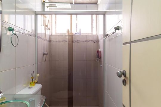 Banheiro de apartamento à venda com 2 quartos, 60m² em Alto da Mooca, São Paulo