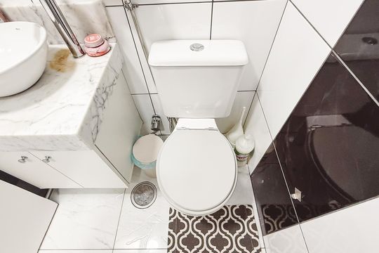 Banheiro de apartamento à venda com 3 quartos, 74m² em Lauzane Paulista, São Paulo