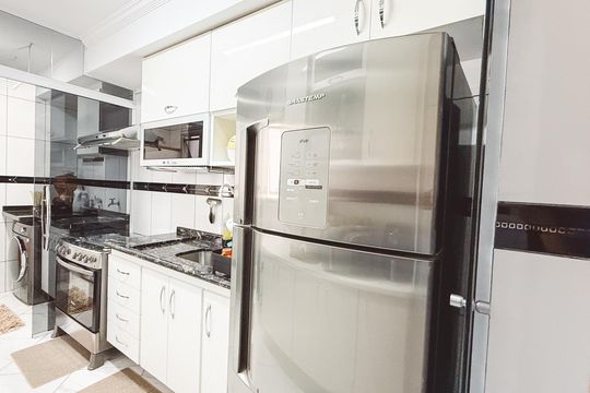 Cozinha de apartamento à venda com 3 quartos, 74m² em Lauzane Paulista, São Paulo