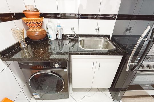 Área de Serviço de apartamento à venda com 3 quartos, 74m² em Lauzane Paulista, São Paulo