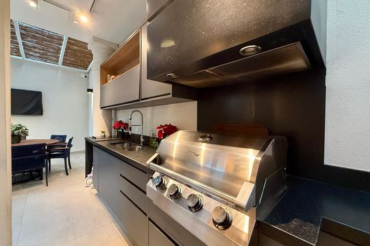 Área Gourmet de casa de condomínio à venda com 4 quartos, 350m² em Santo Amaro, São Paulo