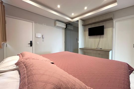 Quarto de apartamento para alugar com 1 quarto, 48m² em Santo Antonio de Lisboa, Florianópolis