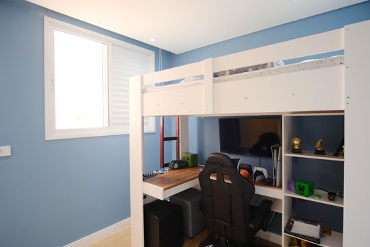Quarto 1 de apartamento para alugar com 3 quartos, 75m² em Chácara Santo Antônio (zona Leste), São Paulo