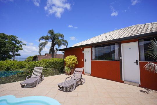 Área comum de kitnet/studio para alugar com 1 quarto, 30m² em Santo Antonio de Lisboa, Florianópolis