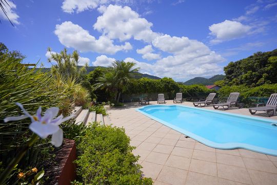 Área comum - Piscina de kitnet/studio para alugar com 1 quarto, 30m² em Santo Antonio de Lisboa, Florianópolis
