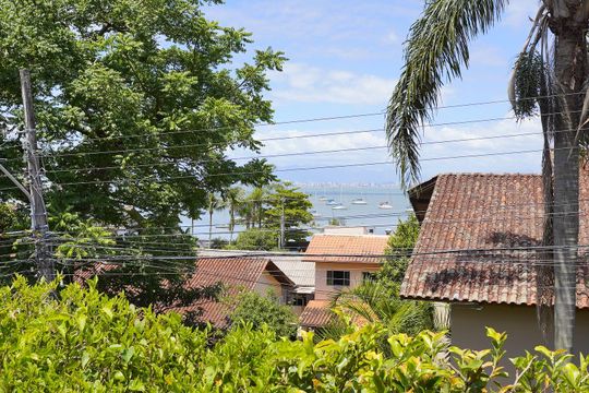 Vista da Varanda de kitnet/studio para alugar com 1 quarto, 30m² em Santo Antonio de Lisboa, Florianópolis