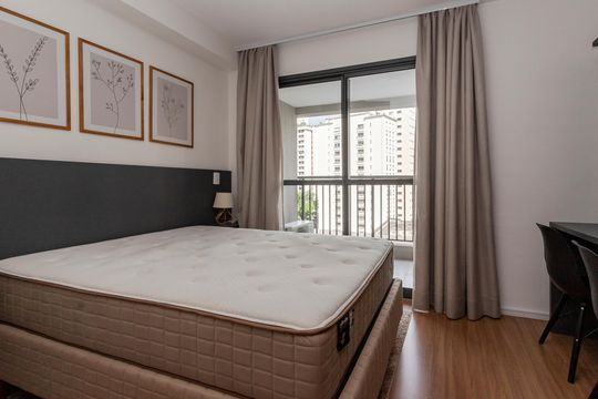 Apartamento para alugar com 1 quarto, 22m² em Cidade Monções, São Paulo