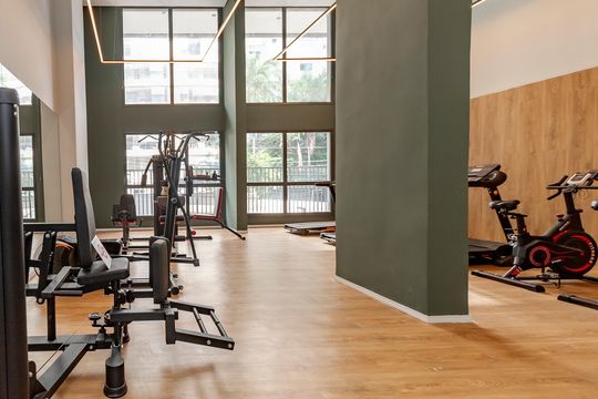Academia de apartamento para alugar com 1 quarto, 22m² em Cidade Monções, São Paulo