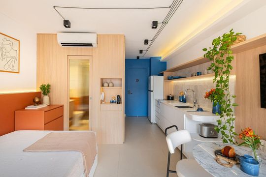 Apartamento para alugar com 1 quarto, 25m² em Bela Vista, São Paulo