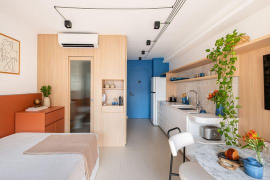 Apartamento para alugar com 1 quarto, 25m² em Bela Vista, São Paulo
