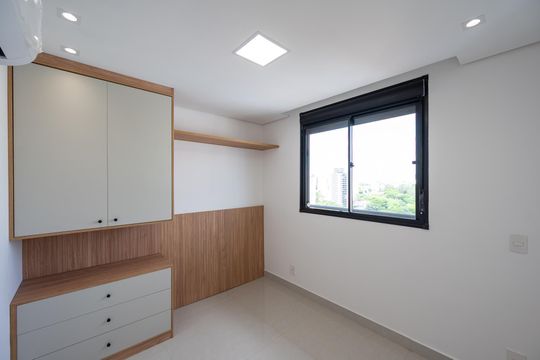 Quarto de apartamento à venda com 1 quarto, 28m² em Vila Monte Alegre, São Paulo