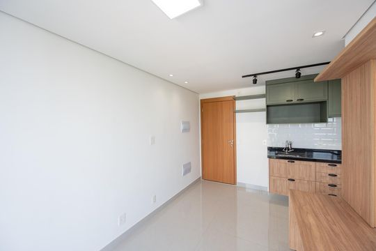 Sala de apartamento à venda com 1 quarto, 28m² em Vila Monte Alegre, São Paulo