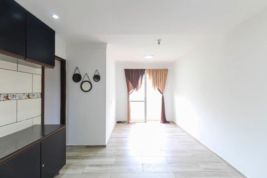 Sala/Cozinha de apartamento para alugar com 3 quartos, 55m² em Jardim Santa Teresinha, São Paulo