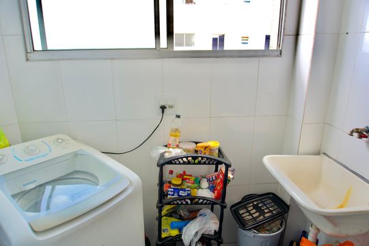 Área de Serviço de apartamento à venda com 3 quartos, 120m² em Padre Eustáquio, Belo Horizonte