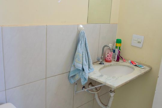Banheiro - Segundo Andar de apartamento à venda com 3 quartos, 120m² em Padre Eustáquio, Belo Horizonte