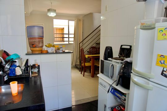 Cozinha de apartamento à venda com 3 quartos, 120m² em Padre Eustáquio, Belo Horizonte