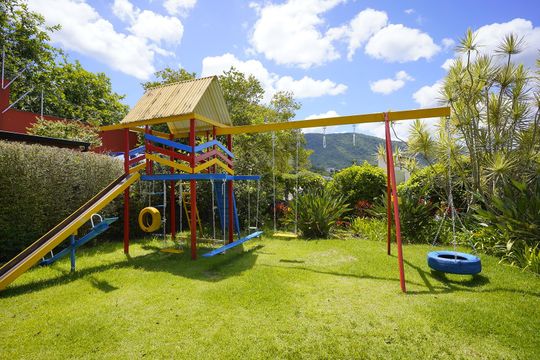 Área comum - Playground de kitnet/studio para alugar com 1 quarto, 26m² em Santo Antonio de Lisboa, Florianópolis