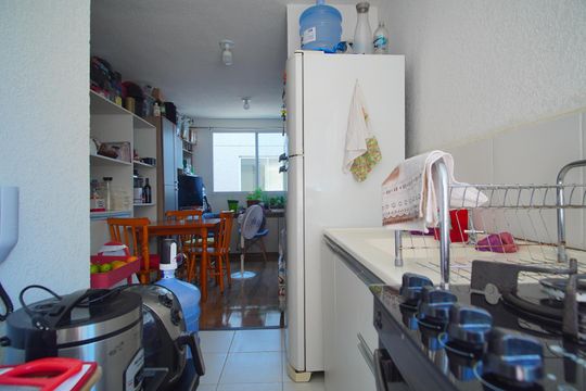 Cozinha de apartamento à venda com 2 quartos, 42m² em Sarandi, Porto Alegre