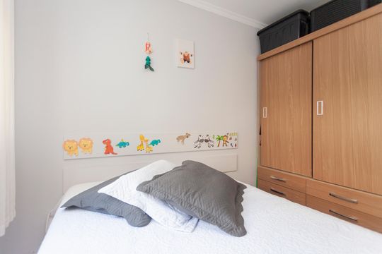 Quarto 3 de apartamento à venda com 3 quartos, 81m² em Vila Isa, São Paulo