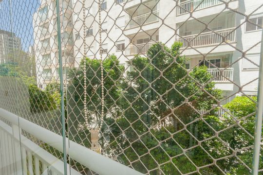 Vista da Varanda de apartamento à venda com 3 quartos, 81m² em Vila Isa, São Paulo